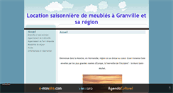 Desktop Screenshot of location-vacances-granville.com